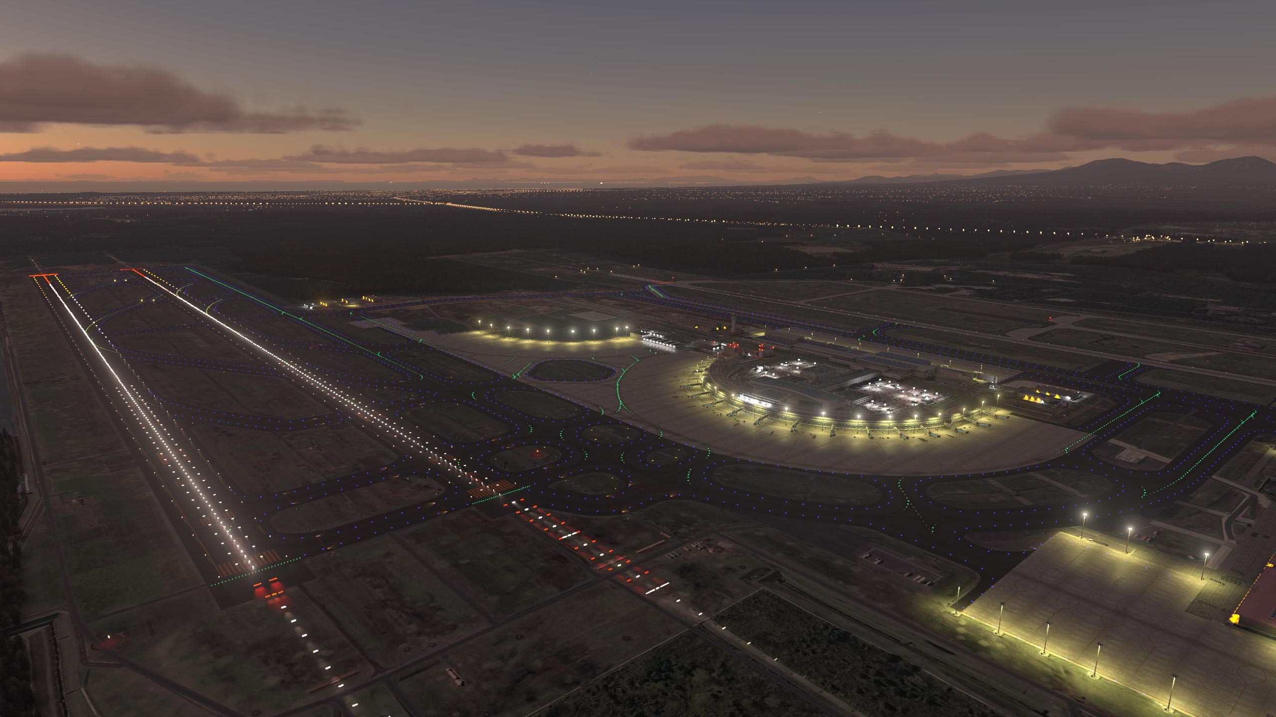 点击放大图片 新千岁机场开发进度一览